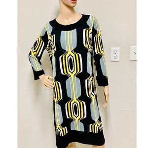 NWOT Dress Barn Geometric Print Dress